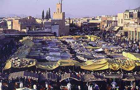 Marrakech - Piazza Djemaa El Fna