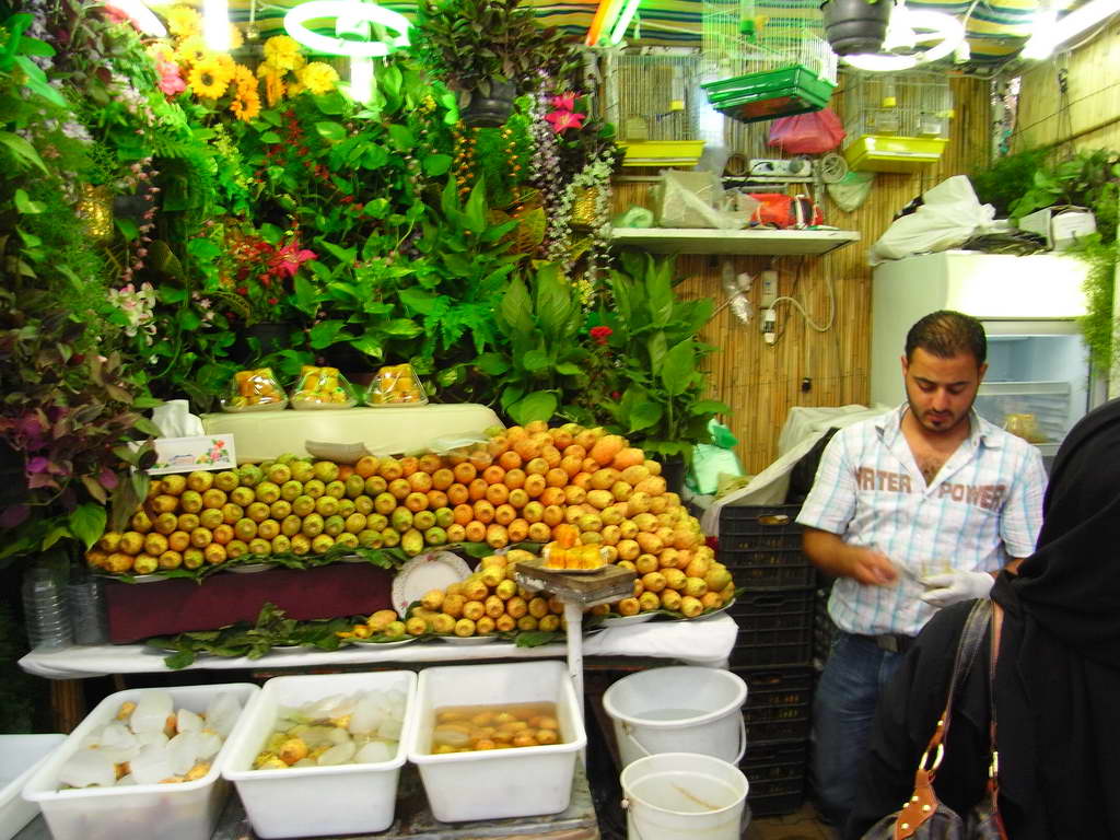 Venditore di fichi dindia a Damasco