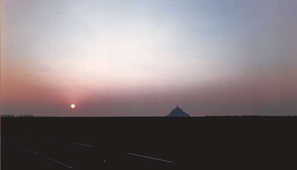 Panorama di Mont Saint Michel