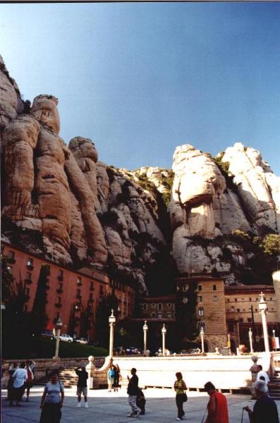 Monastero del Montserrat, vicino Barcellona